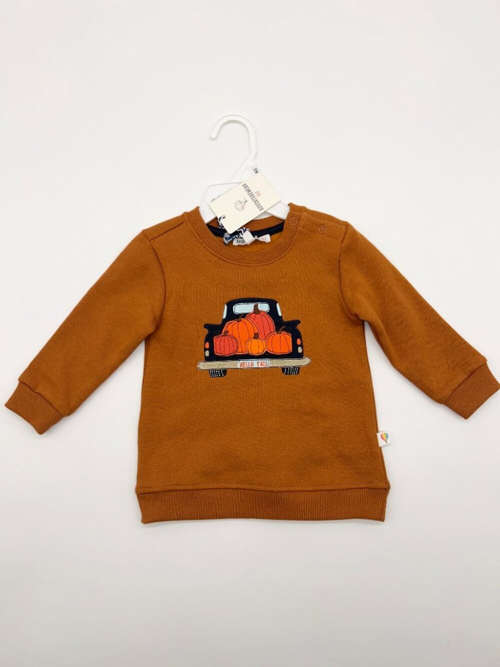 NWT Adventure Wear Unisex 12m Fall Pumpkin Sweatshirt